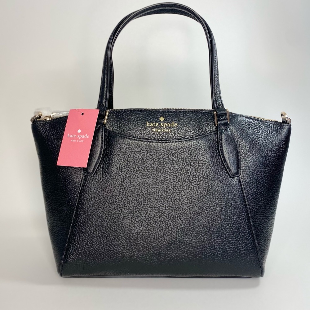 Kate Spade Monica Satchel In Black - Picture 2 of 11